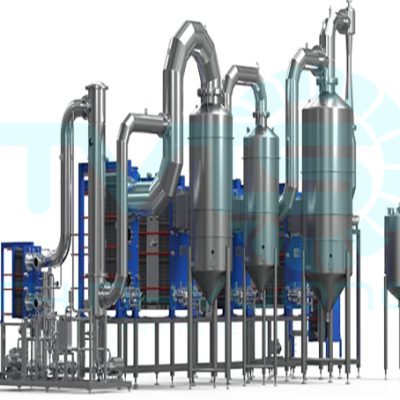Thiết bị bay hơi plate heat exchanger MEE 35 m3/ngày