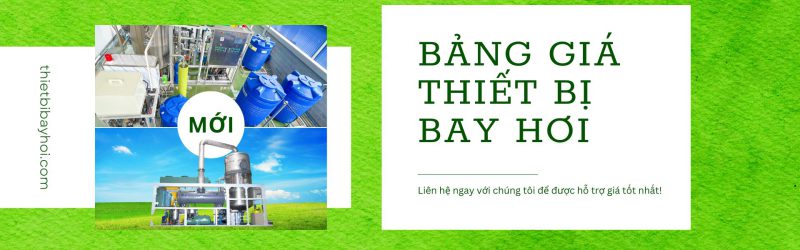 Nha cung cap he thong thiet bi bay hoi cho cong nghiep va moi truong