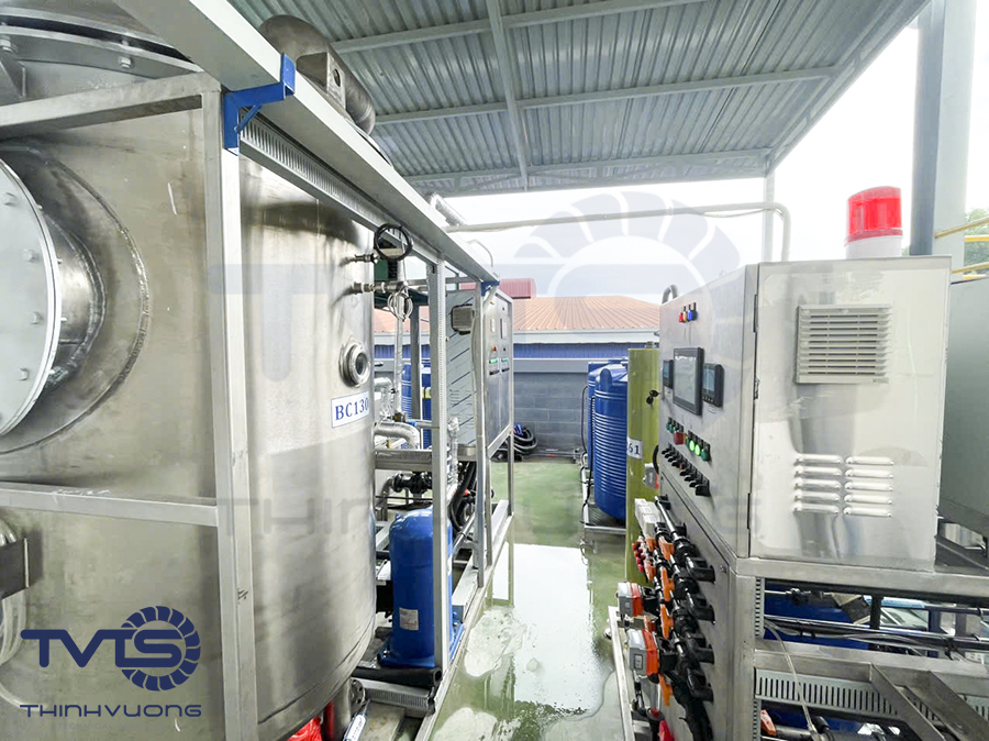 Wastewater evaporation costs, CAPEX, OPEX, and ROI analysis for electroplating and metalworking wastewater treatment evaporation systems. => Savings of up to 2.63 billion VND/year.